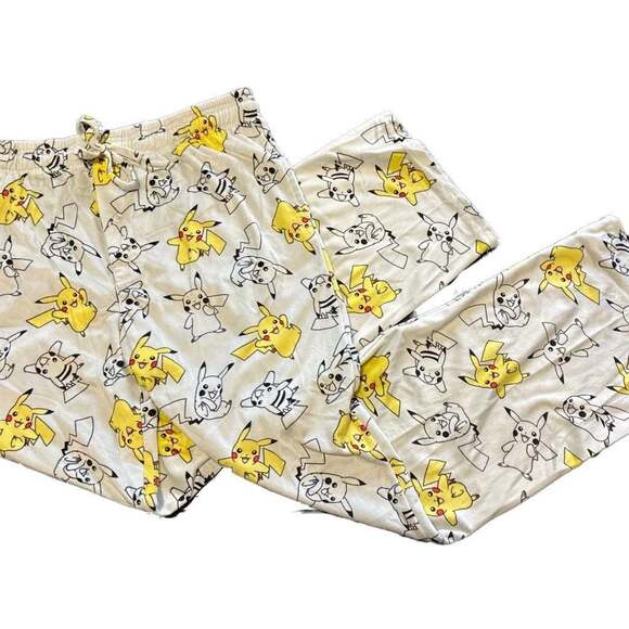 Pokemon Other - Pokemon Pikachu Size Large Super Soft Pajama Pants EUC